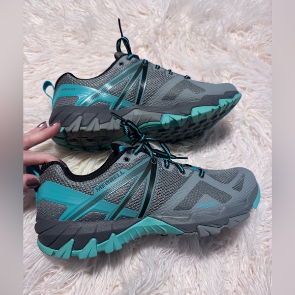 Merrell Shoes: Women's 10 MQM Flex Grey J05514 Hiking Outdoor Monument - Picture 6 of 9